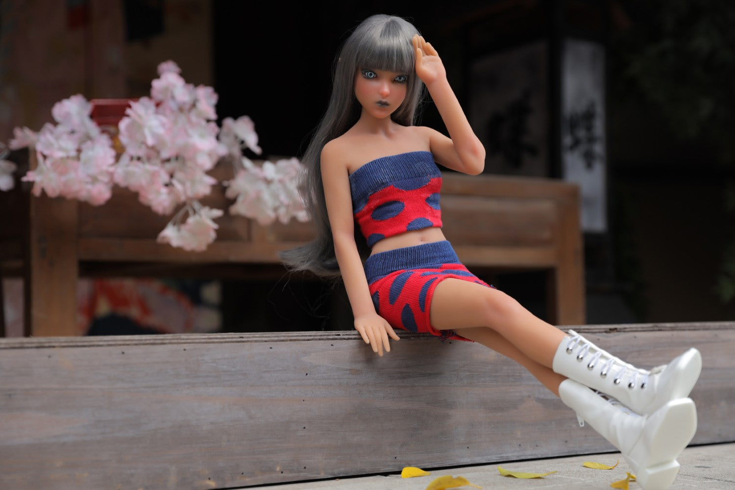 Momoko-sekspop (Climax Doll Mini 60cm B-cup siliconen)