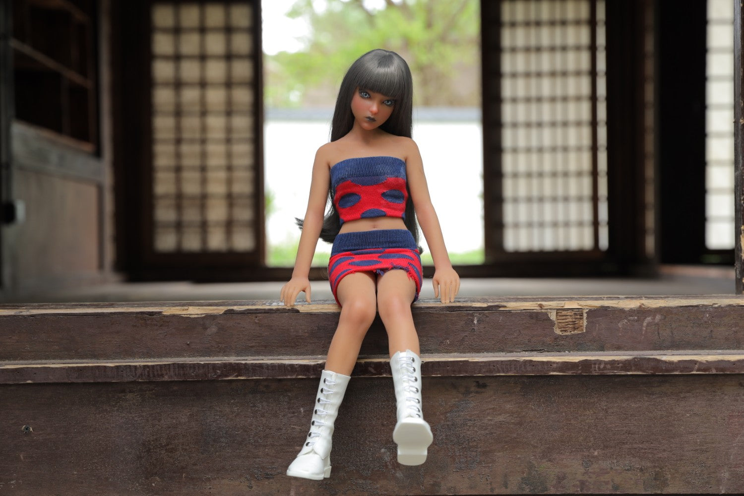 Momoko-sekspop (Climax Doll Mini 60cm B-cup siliconen)