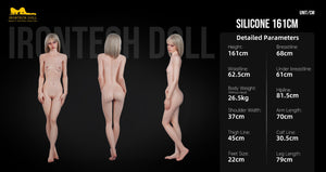 Bailey Sex Doll (Irontech Doll 161cm B-Cup B1 Silicone)