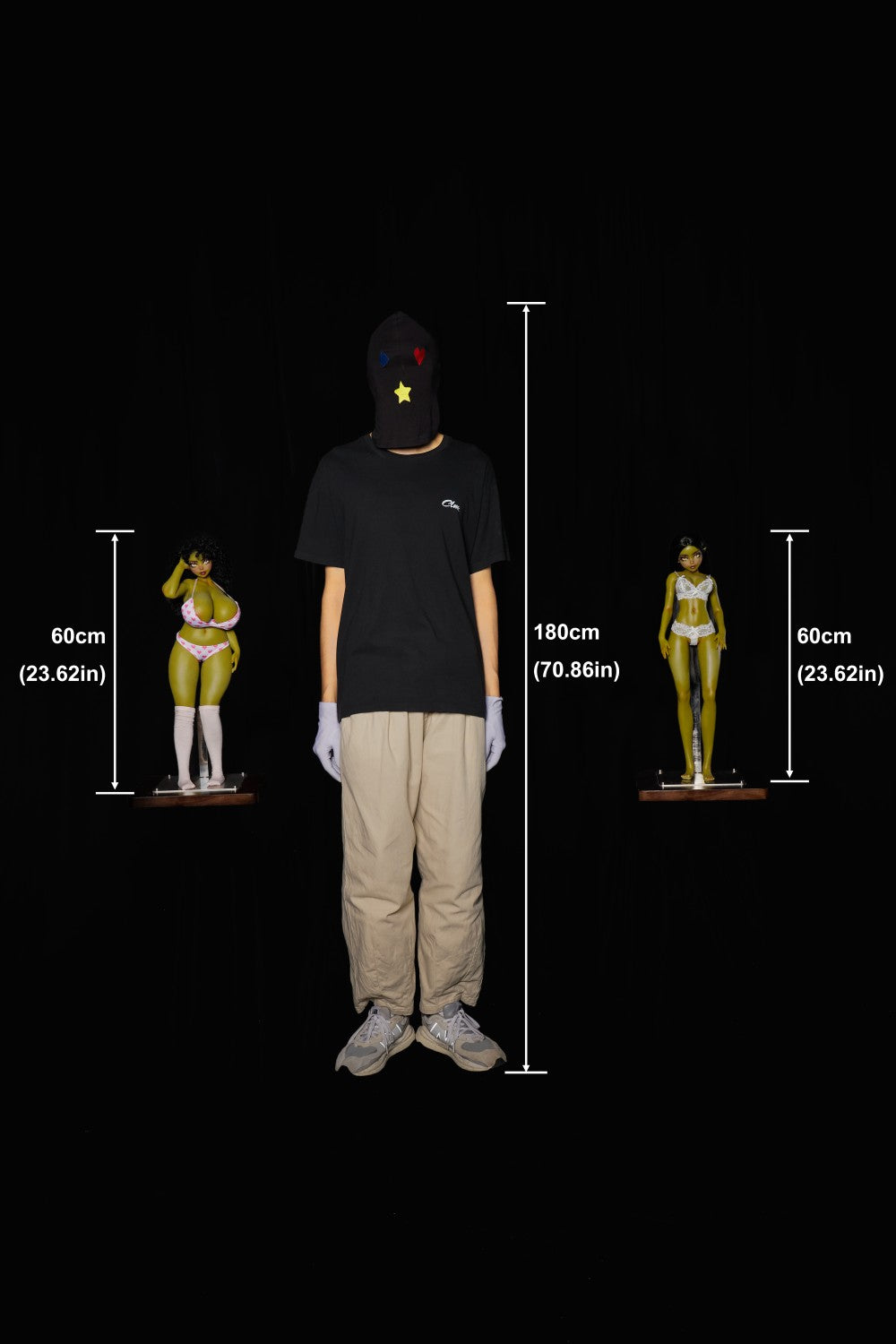 Chéri poupée sexuelle (Climax Doll Mini bonnet J 60cm Silicone)