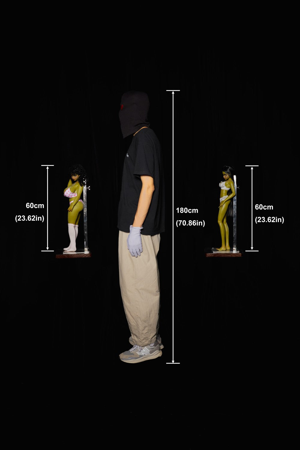 Honig sexpuppe (Climax Doll Mini 60cm B-cup Silikon)