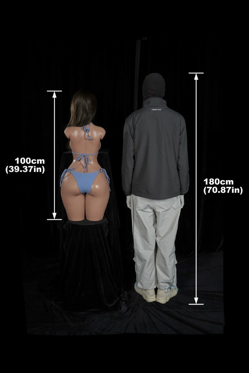 Morgan Torso-sekspop (Climax Doll ULW 100cm E-cup siliconen)