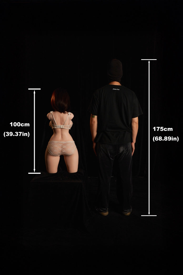 Fukada Torso-sekspop (Climax Doll ULW 100cm E-cup siliconen)