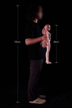 Hilary sexpuppe (Climax Doll Mini 60 cm a-cup Silikon)