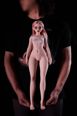 Hilary sexpuppe (Climax Doll Mini 60 cm a-cup Silikon)