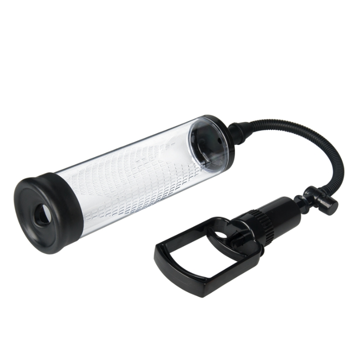 Pompe du pénis pour le grossissement et l'érection plus dure - 70 × 220 mm | Design noir