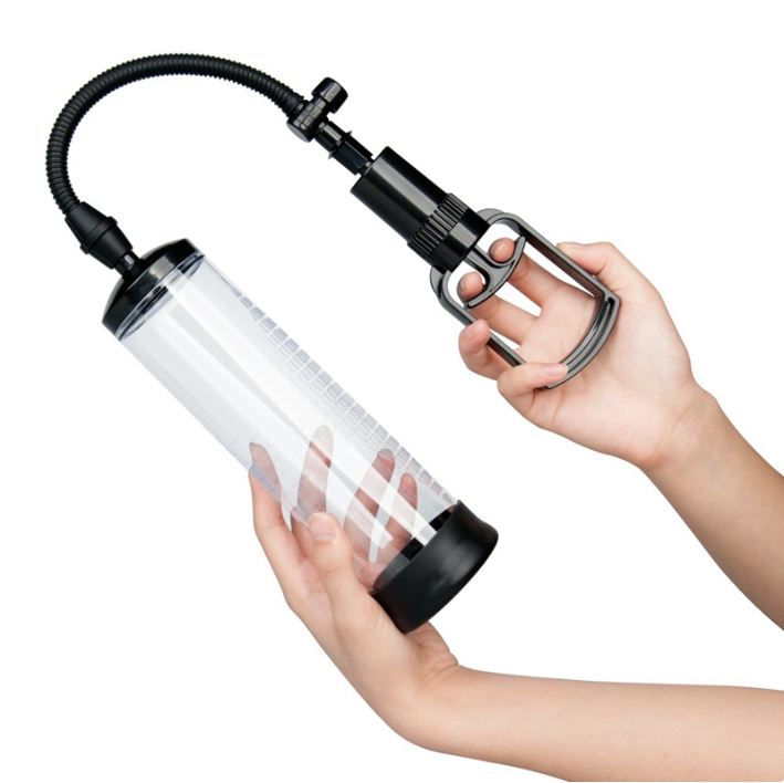 Penispomp voor vergroting en hardere erectie - 70 × 220 mm | Zwart ontwerp