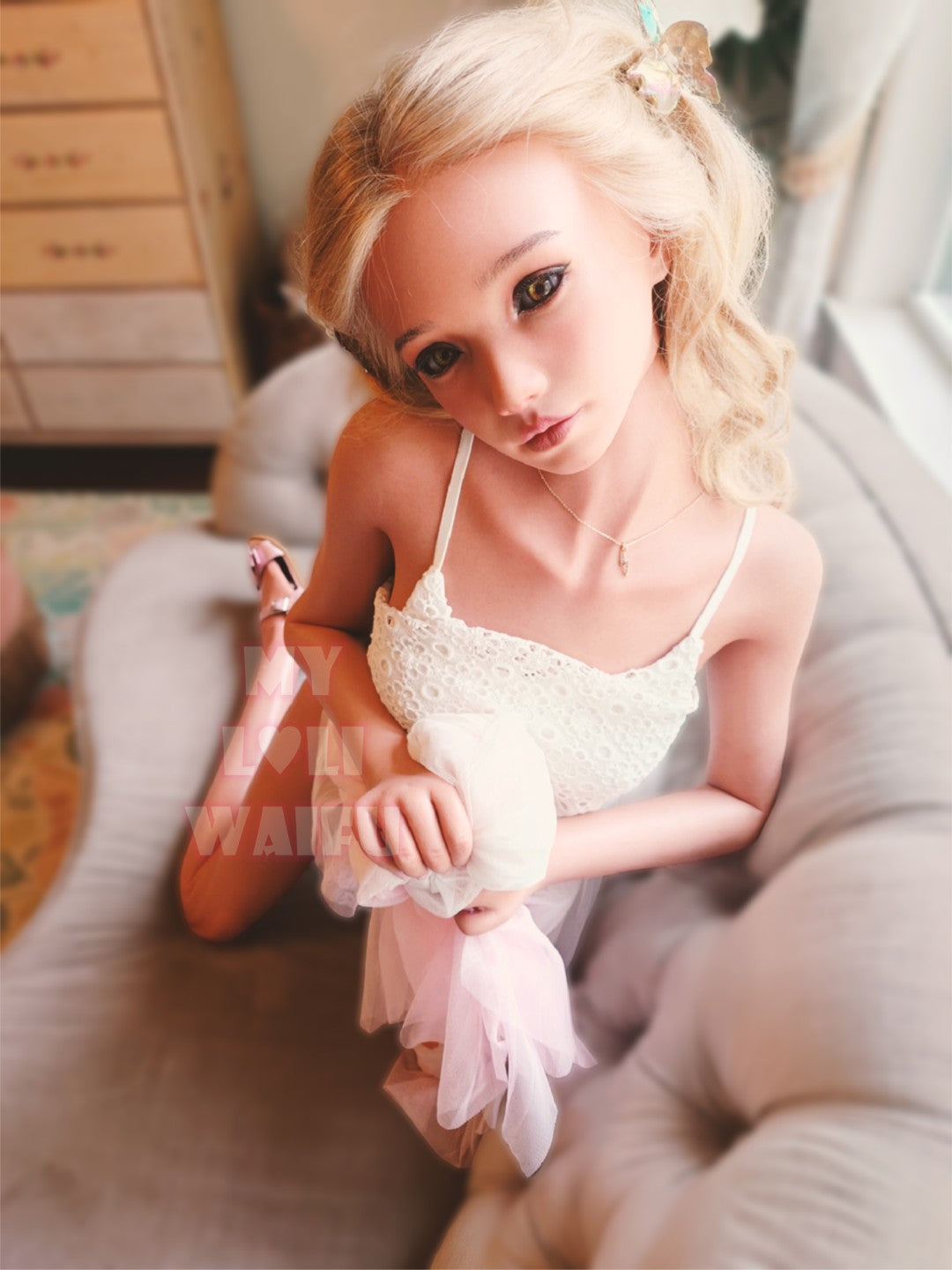 Tina sekspop (My Loli Waifu 148 cm B-cup #75 siliconen)