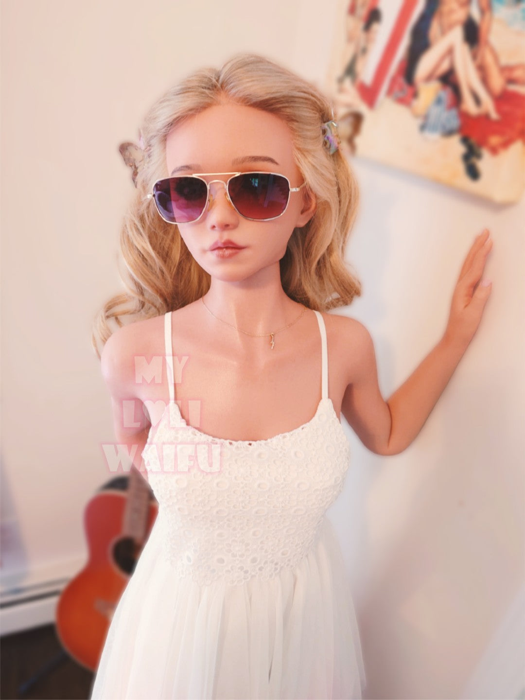 Tina sekspop (My Loli Waifu 148 cm B-cup #75 siliconen)