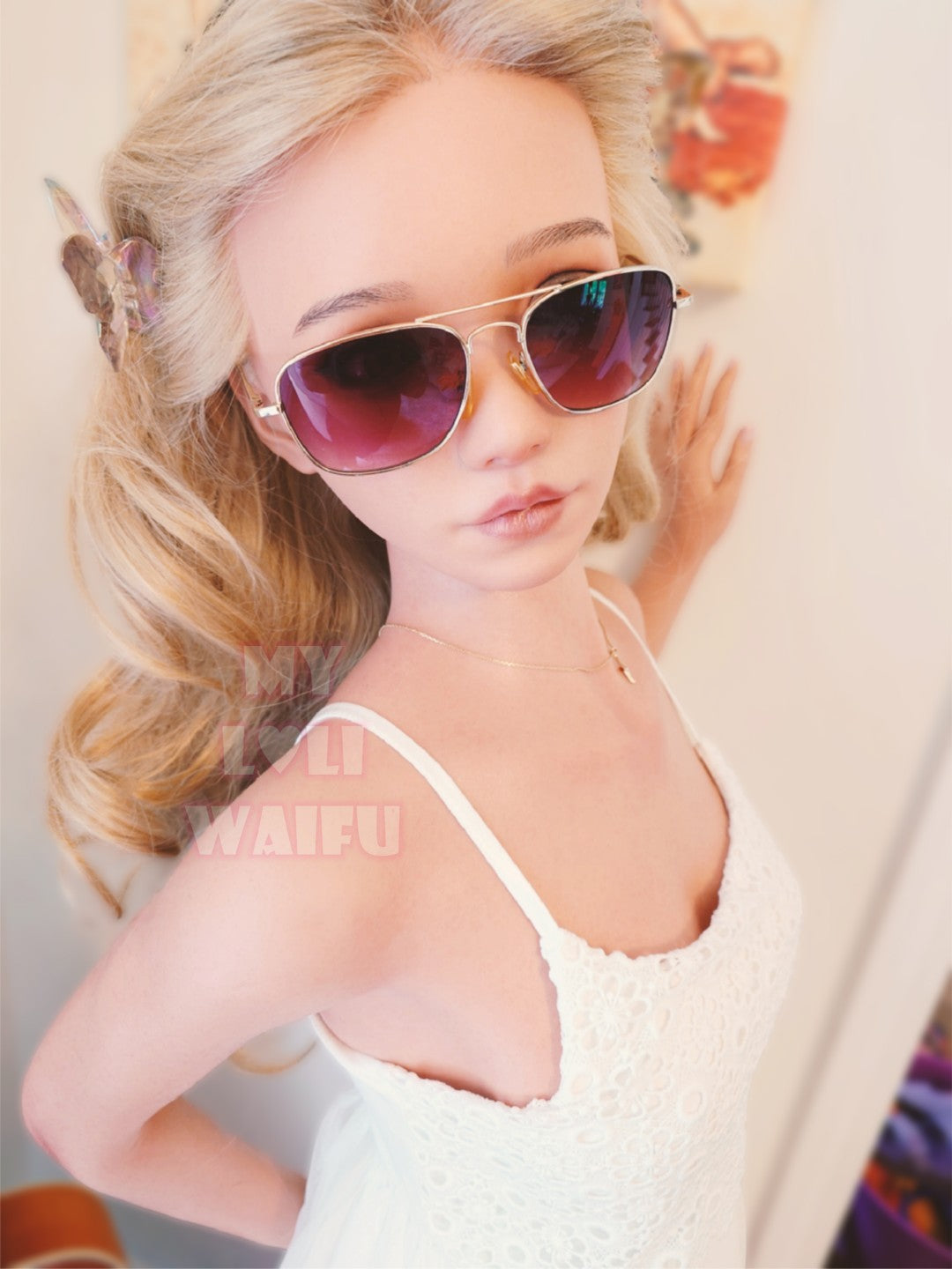 Tina sekspop (My Loli Waifu 148 cm B-cup #75 siliconen)