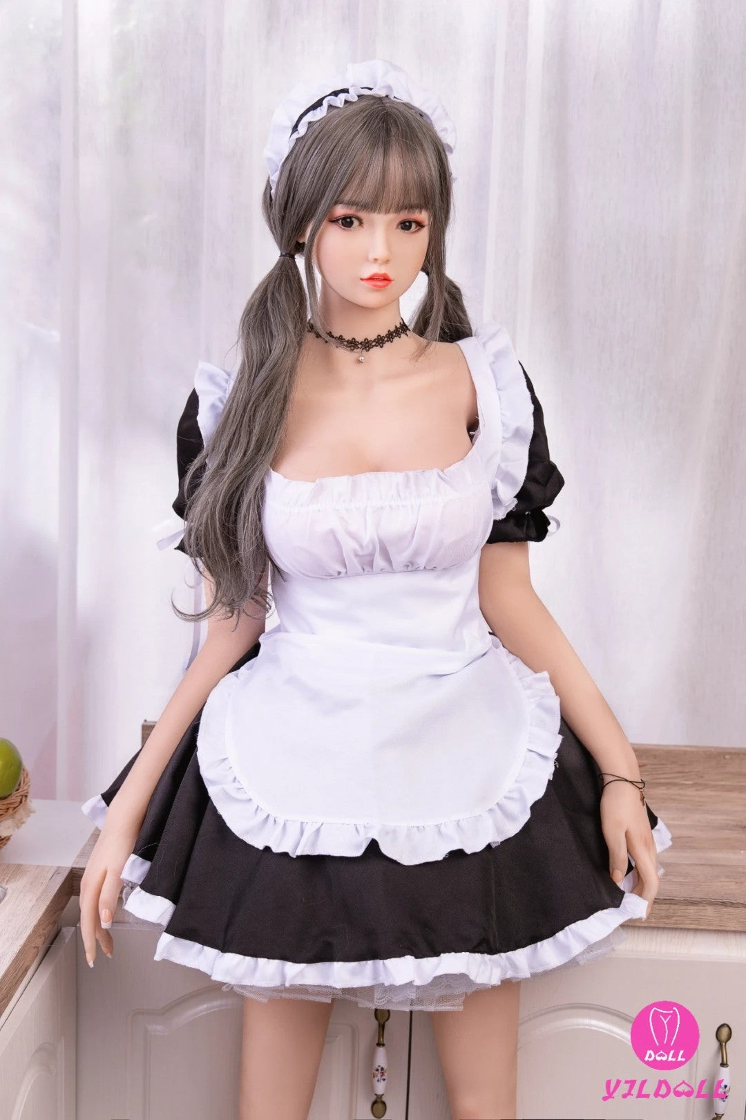 Cassandre poupée sexuelle (YJL Doll Bonnet D 165 cm #405 TPE+Silicone)