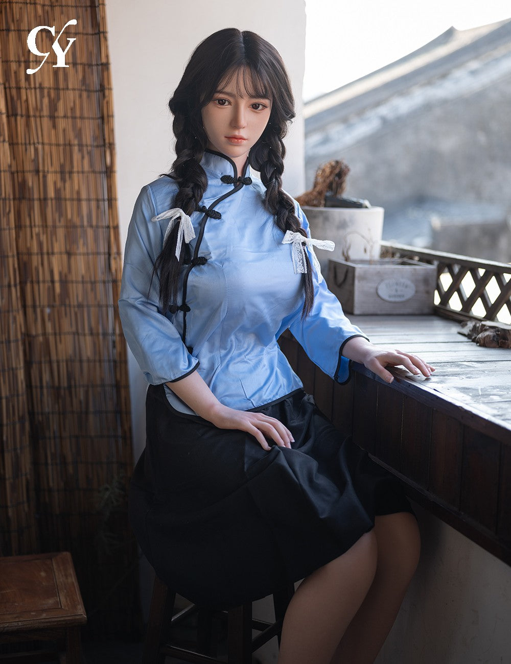 Wan-sekspop (TOP CYDOLL 167cm D-cup TPE+Siliconen)