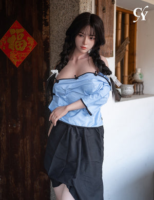 Blême poupée sexuelle (TOP CYDOLL 167cm d-kupa tpe + silicone)