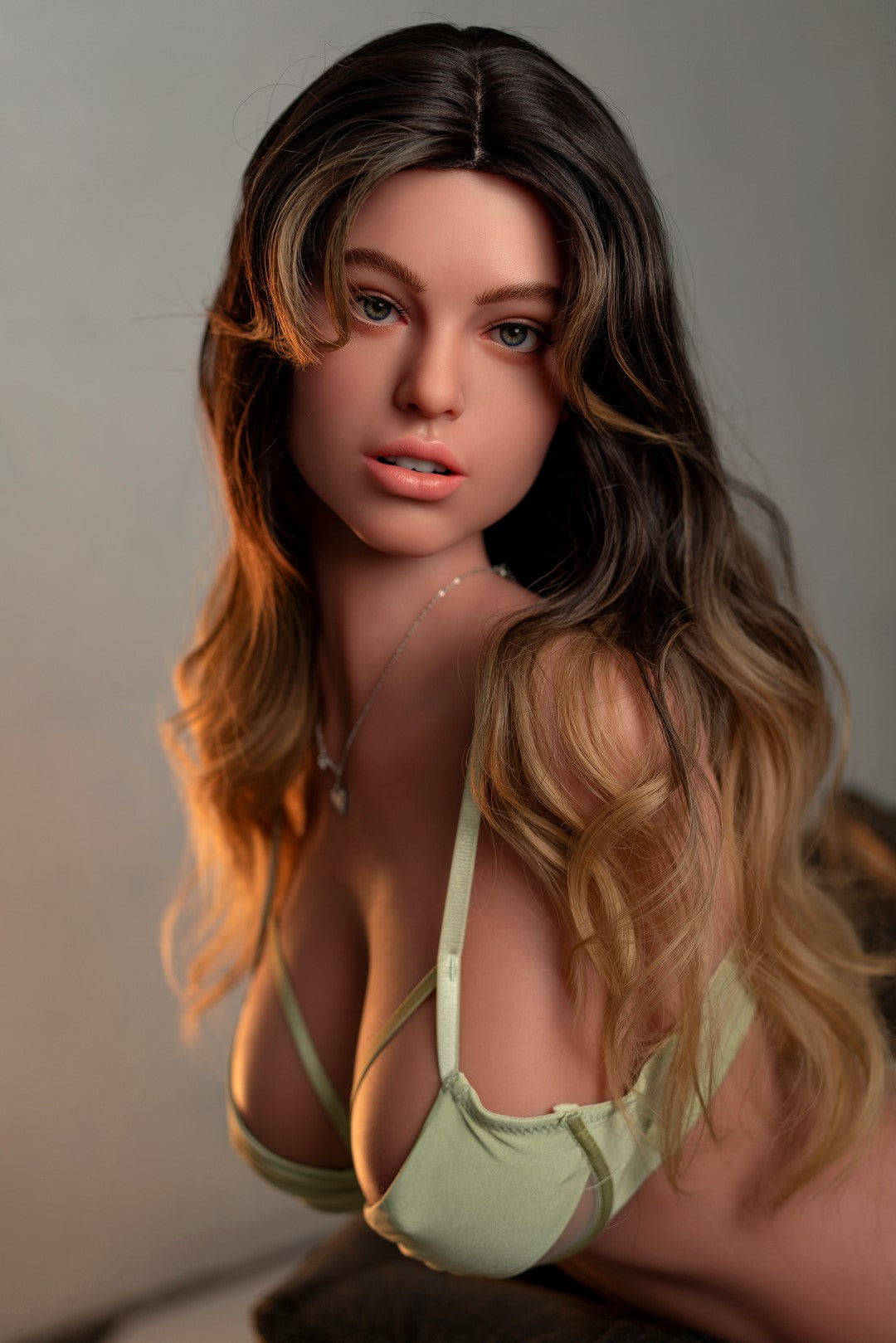 Torse marial poupée sexuelle (Zelex 109 cm (G-Kupa ZXE201-4 SLE Silicone)