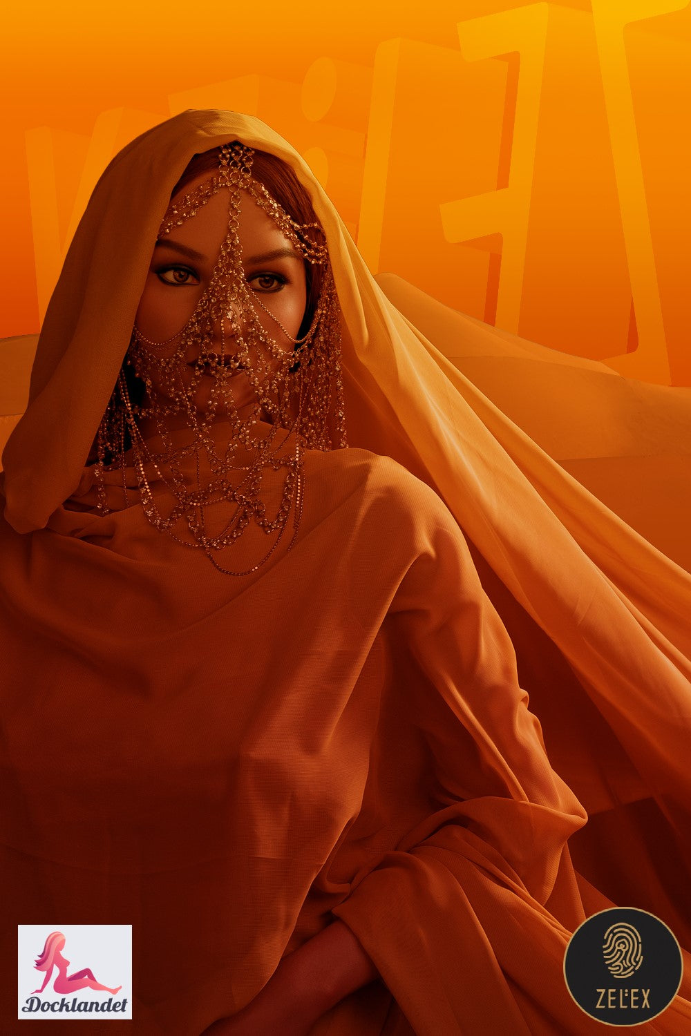 Aisha-sekspop (Zelex 167 cm E-cup GE50-1 siliconen)