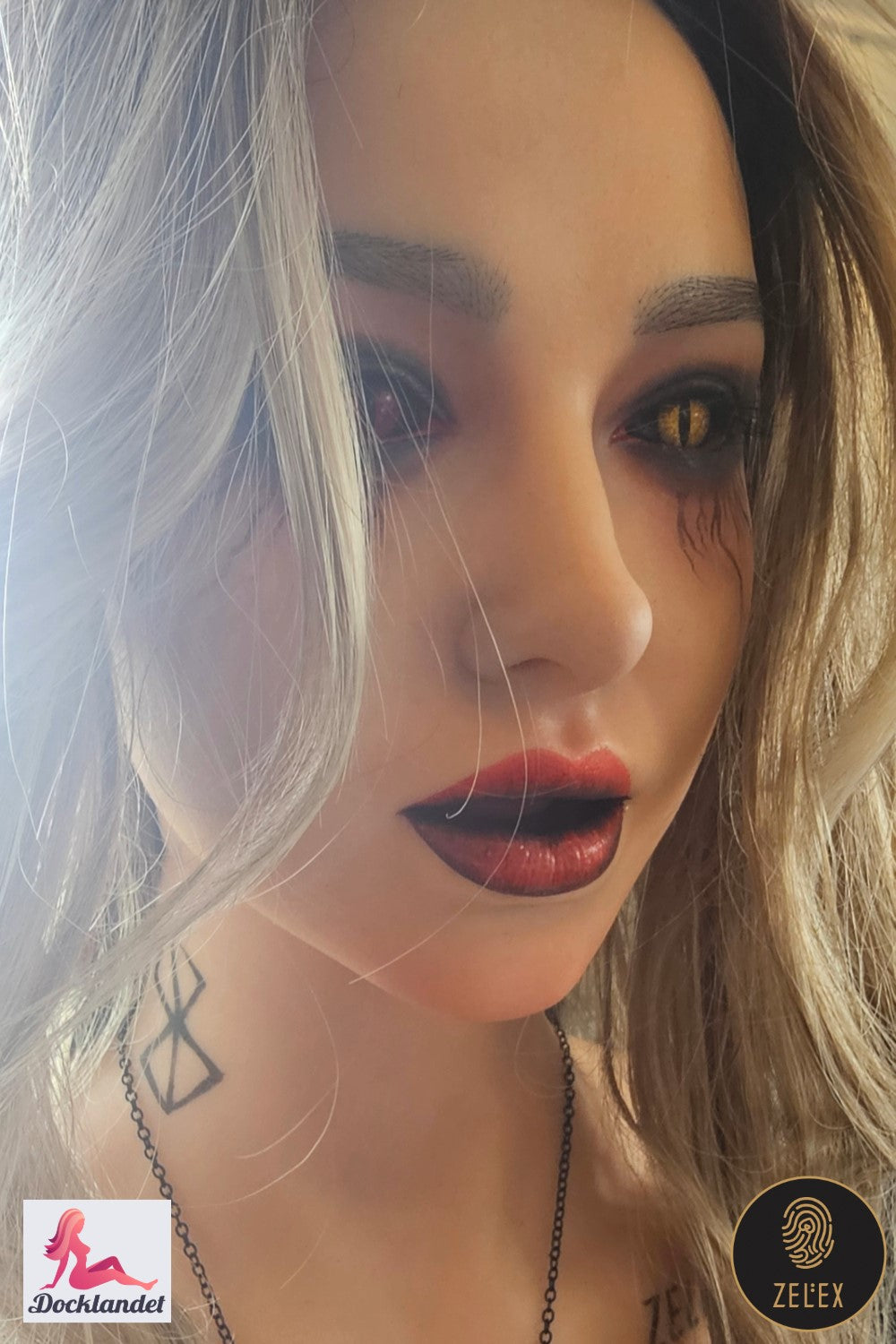 Lilith-sekspop (Zelex 175 cm E-cup GE45-S siliconen)