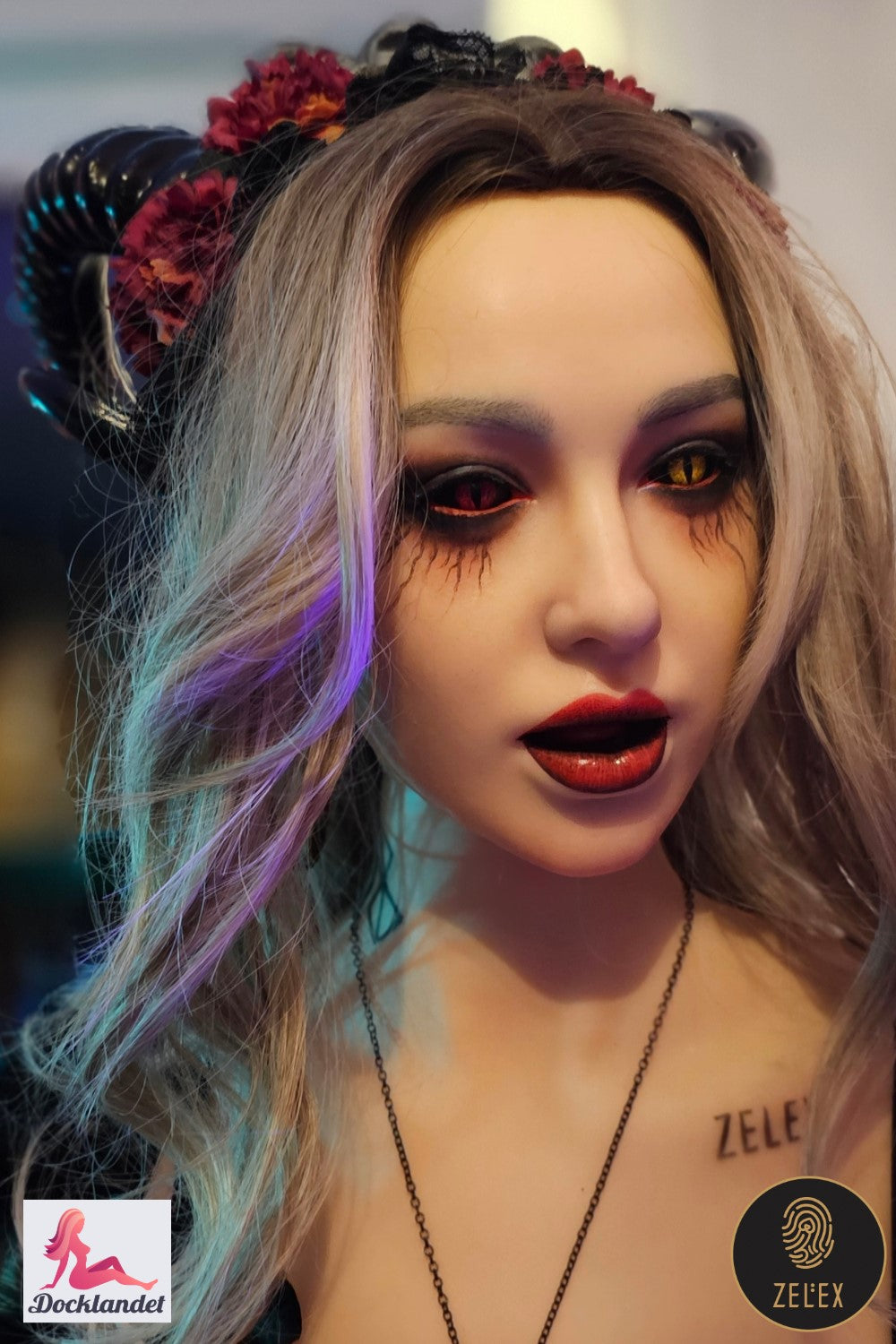 Lilith-sekspop (Zelex 175 cm E-cup GE45-S siliconen)