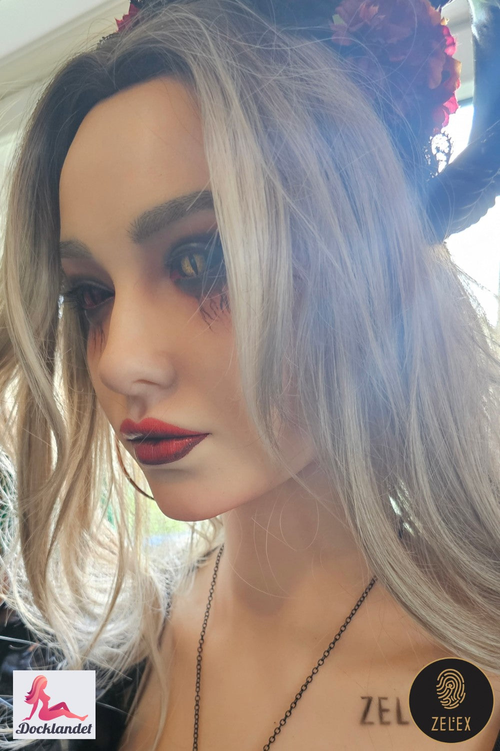 Lilith-sekspop (Zelex 175 cm E-cup GE45-S siliconen)