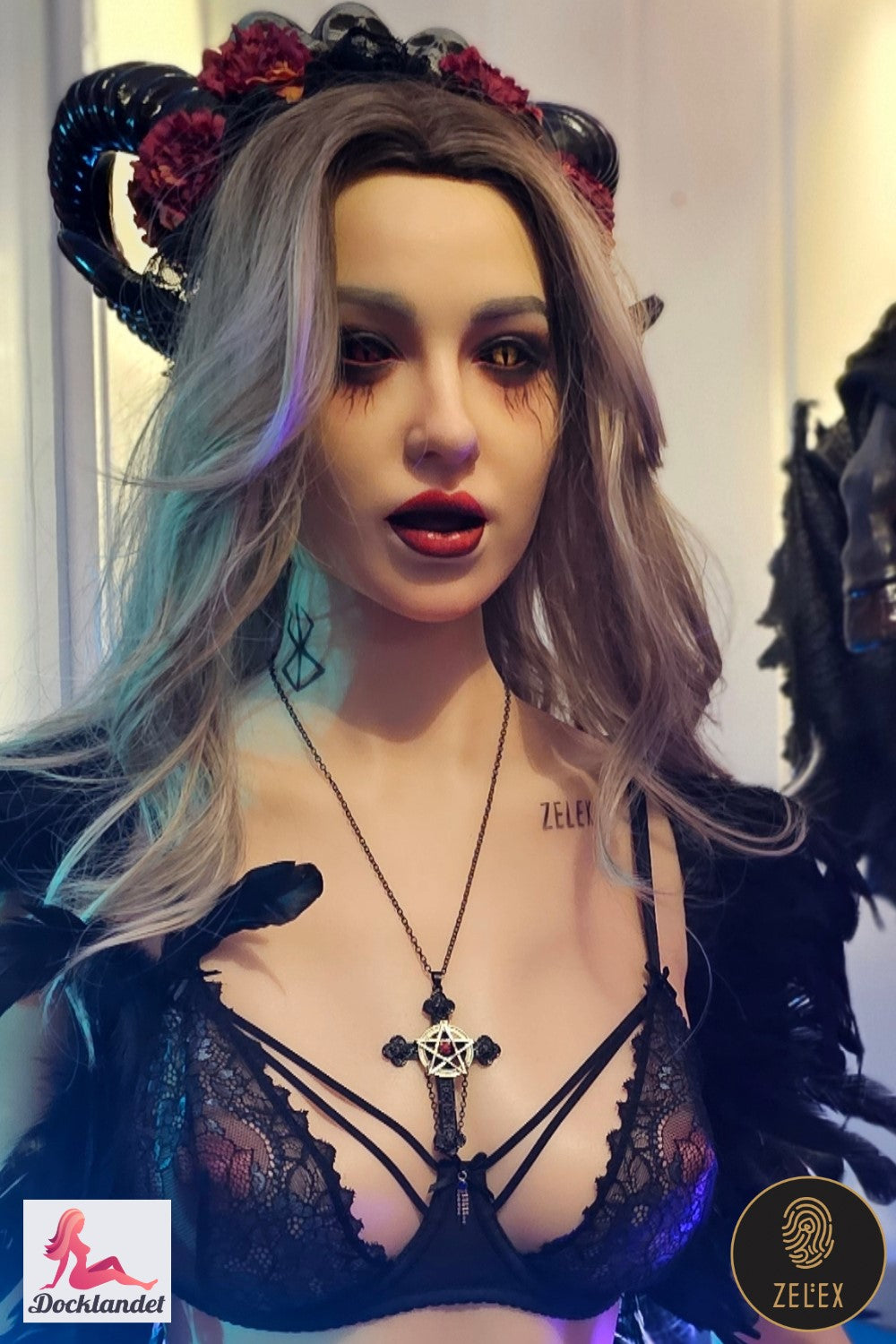 Lilith-sekspop (Zelex 175 cm E-cup GE45-S siliconen)