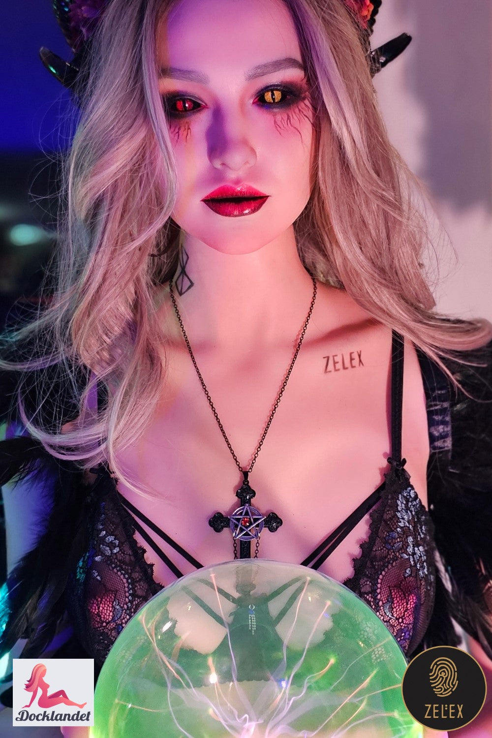 Lilith-sekspop (Zelex 175 cm E-cup GE45-S siliconen)