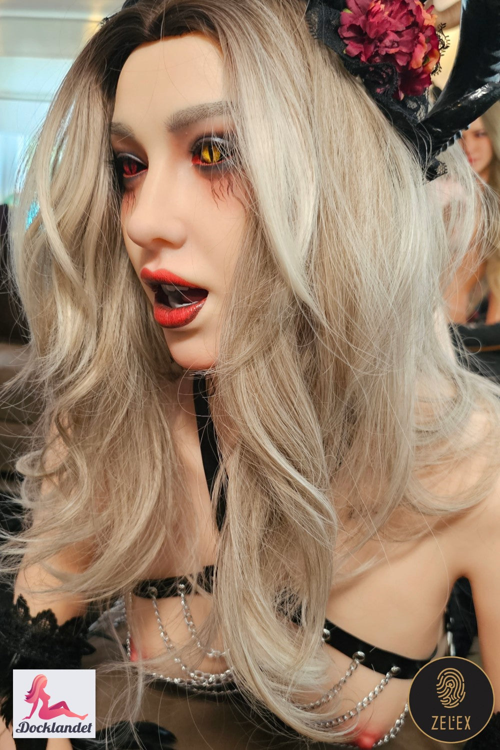 Lilith-sekspop (Zelex 175 cm E-cup GE45-S siliconen)