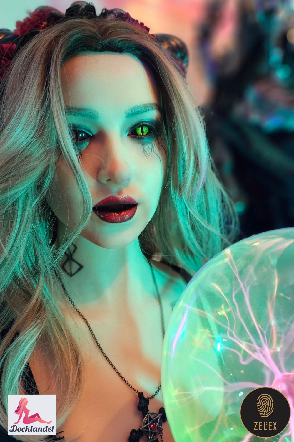 Lilith-sekspop (Zelex 175 cm E-cup GE45-S siliconen)