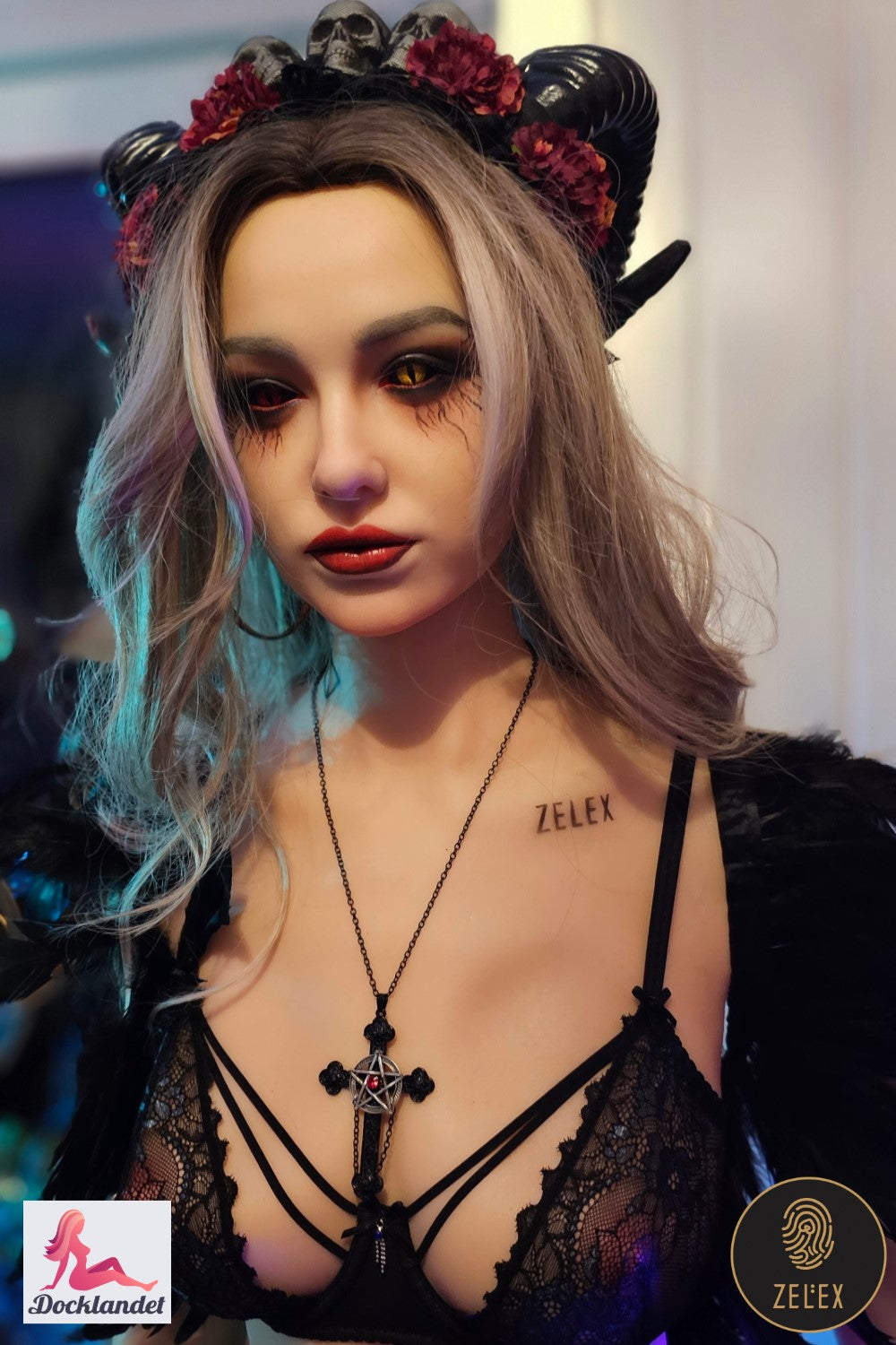 Lilith-sekspop (Zelex 175 cm E-cup GE45-S siliconen)