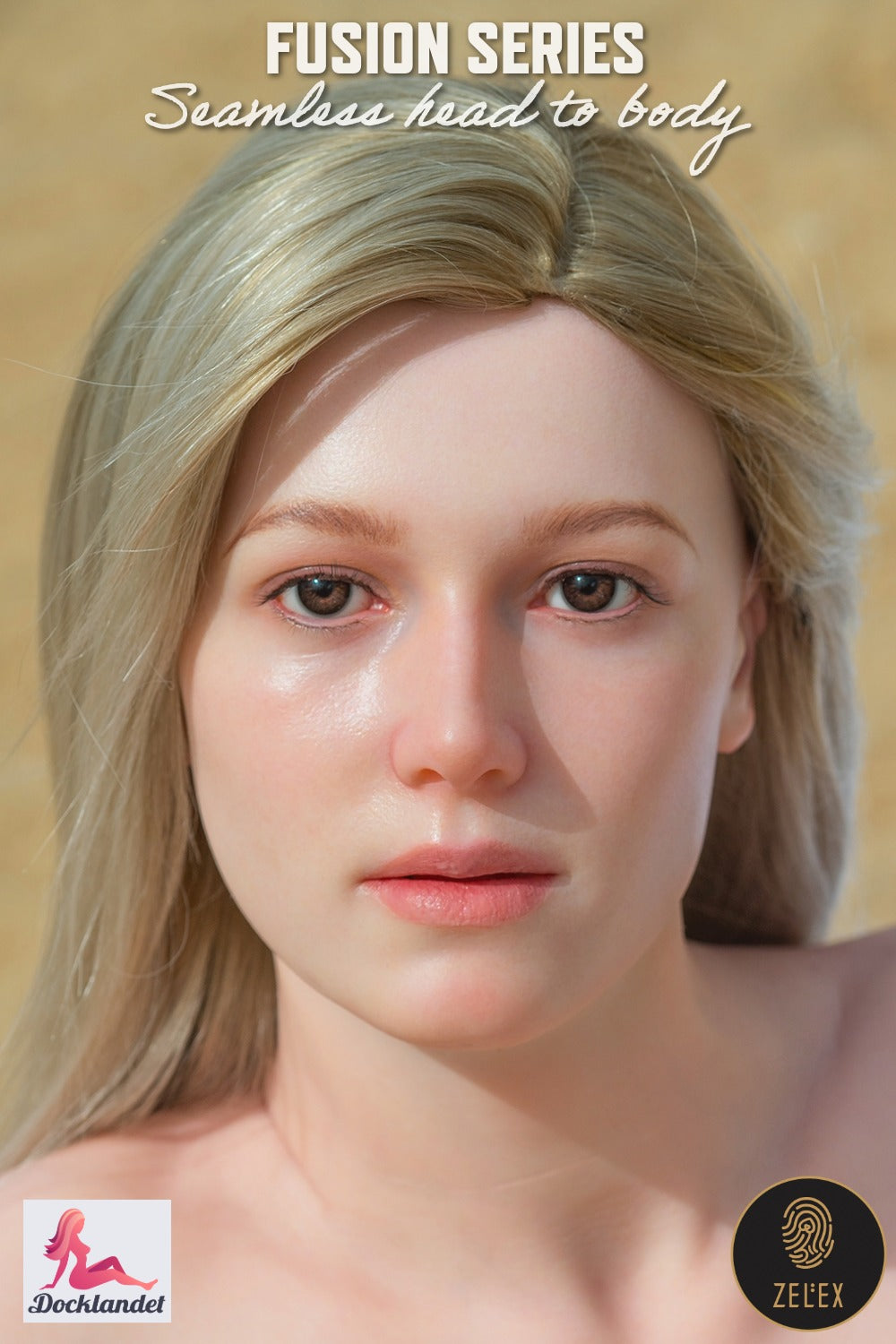 Evelina Sexdocka (Zelex 168cm B-Kupa ZFE01-1 Fusion Silikon)