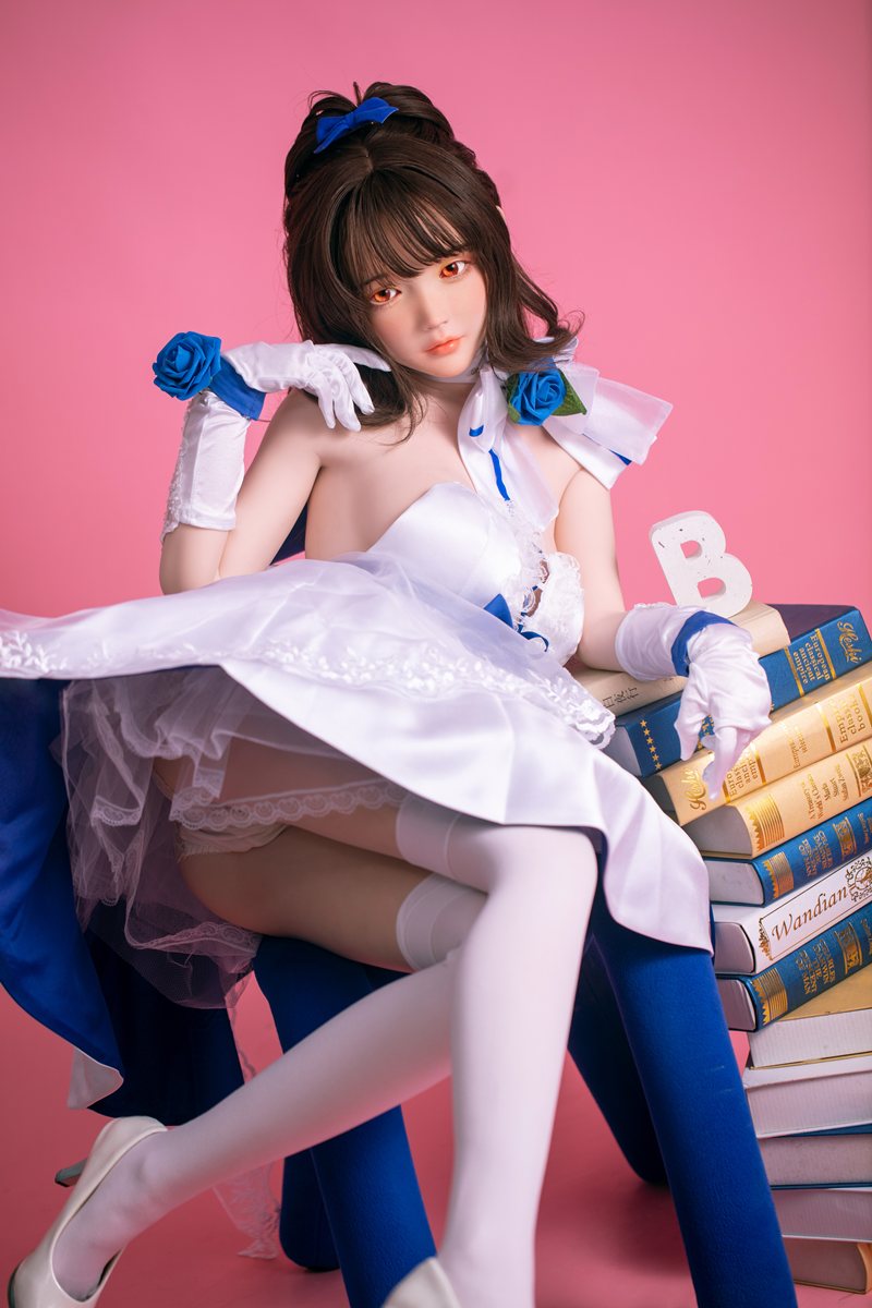 Aijia-sekspop (FUDoll 148cm D-Cup #J009 siliconen)