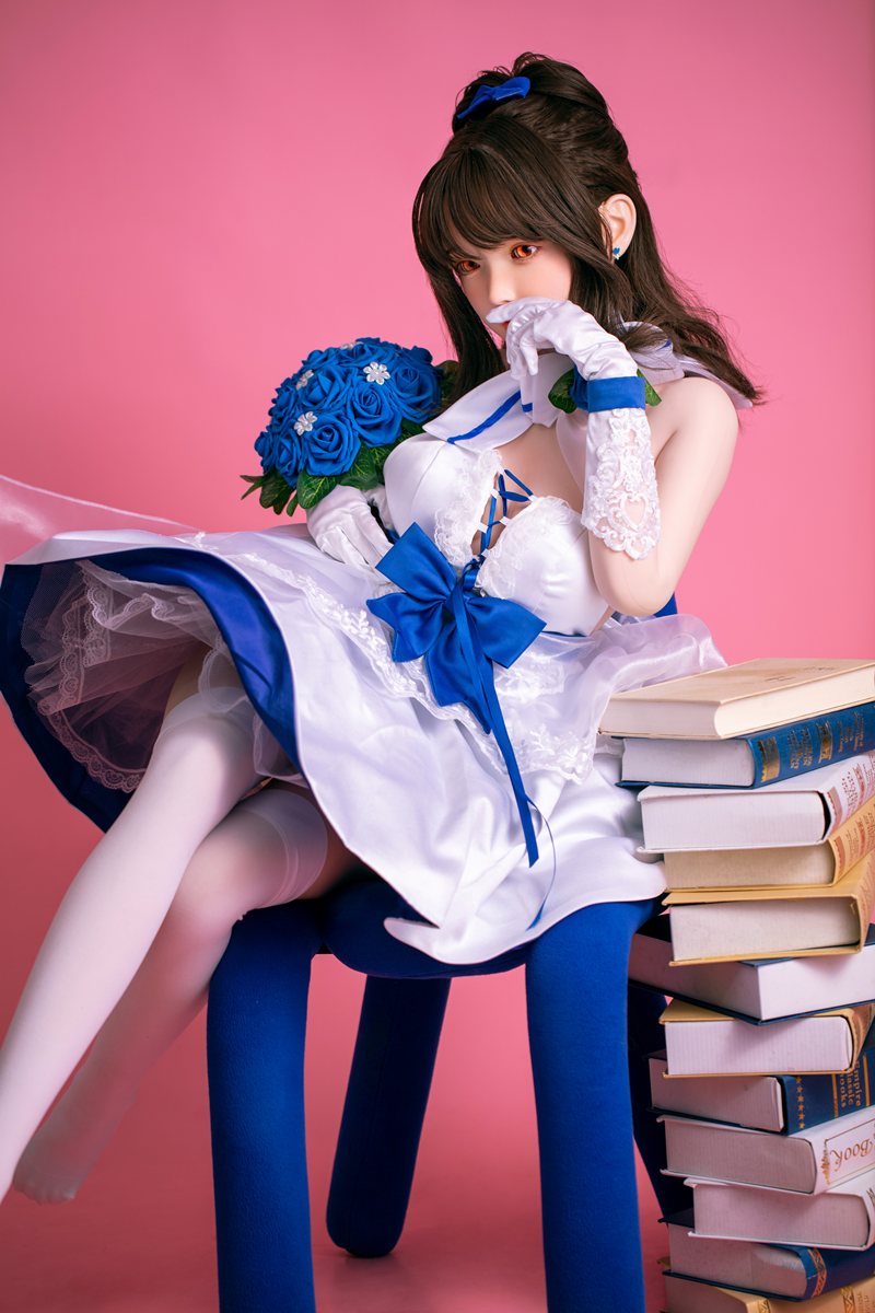 Aijia-sekspop (FUDoll 148cm D-Cup #J009 siliconen)