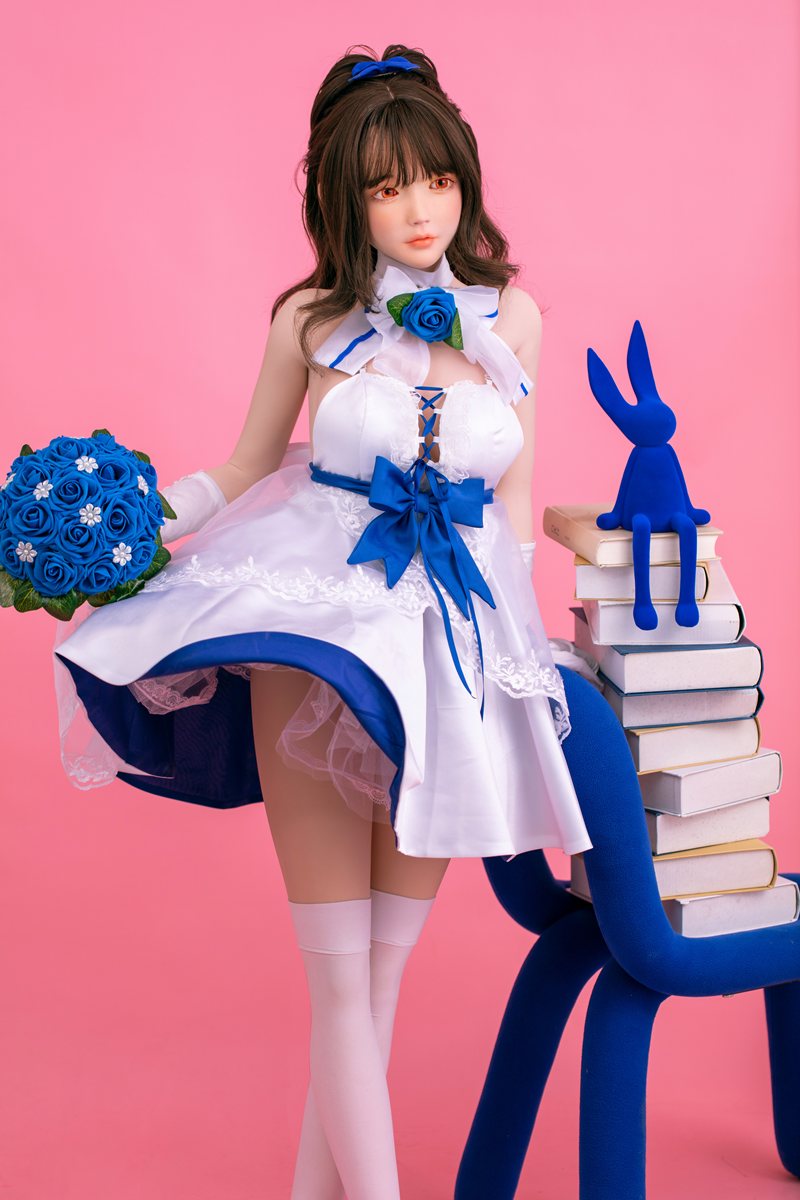 Aijia-sekspop (FUDoll 148cm D-Cup #J009 siliconen)