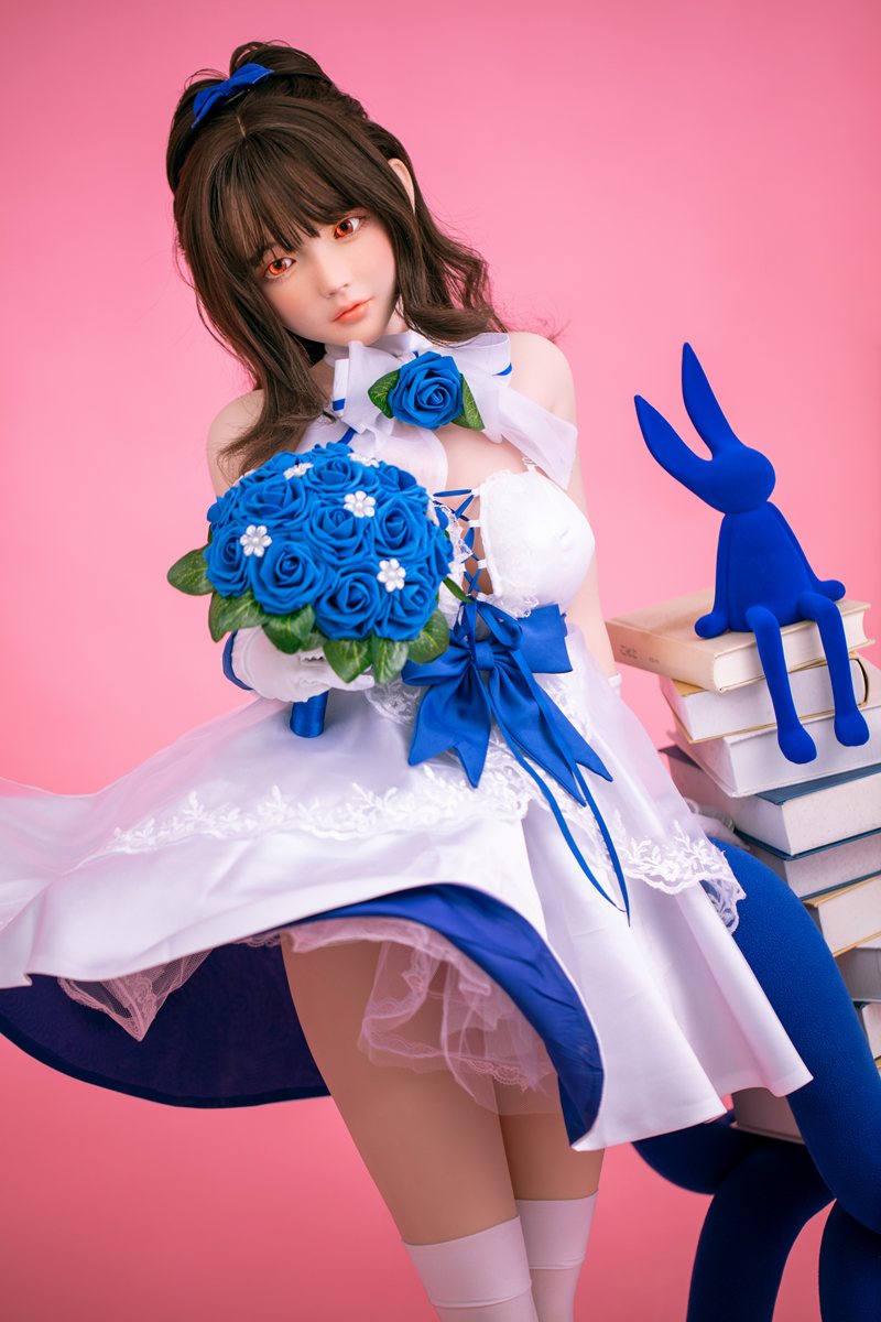 Aijia-sekspop (FUDoll 148cm D-Cup #J009 siliconen)