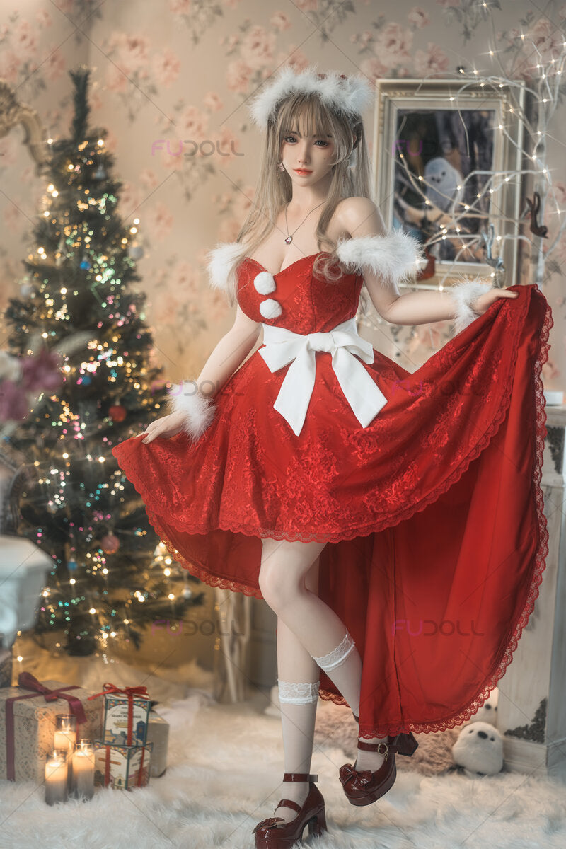 Miss Santa-sekspop (FUDoll 165cm F-Cup #J032-1 siliconen)