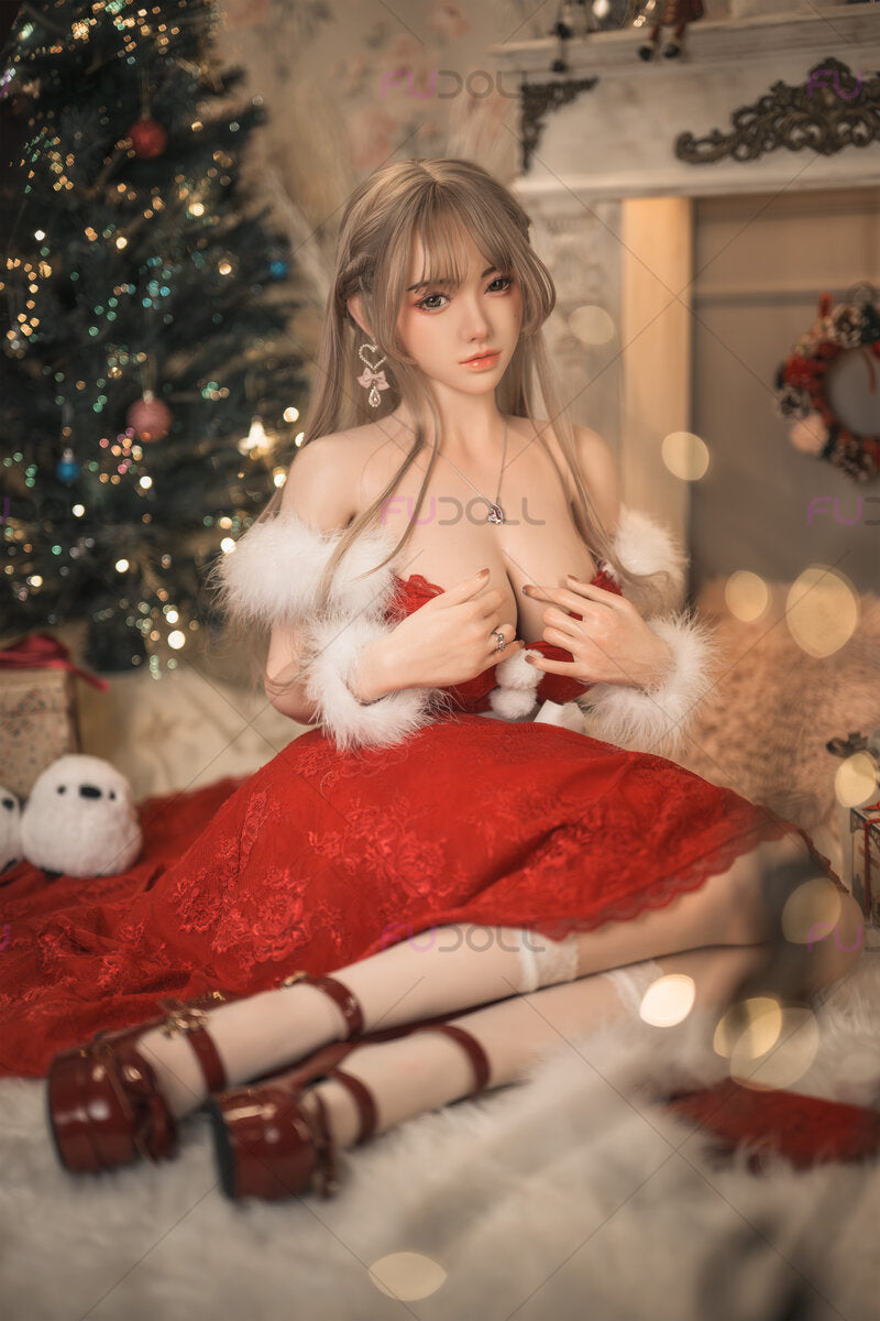 Miss Santa-sekspop (FUDoll 165cm F-Cup #J032-1 siliconen)