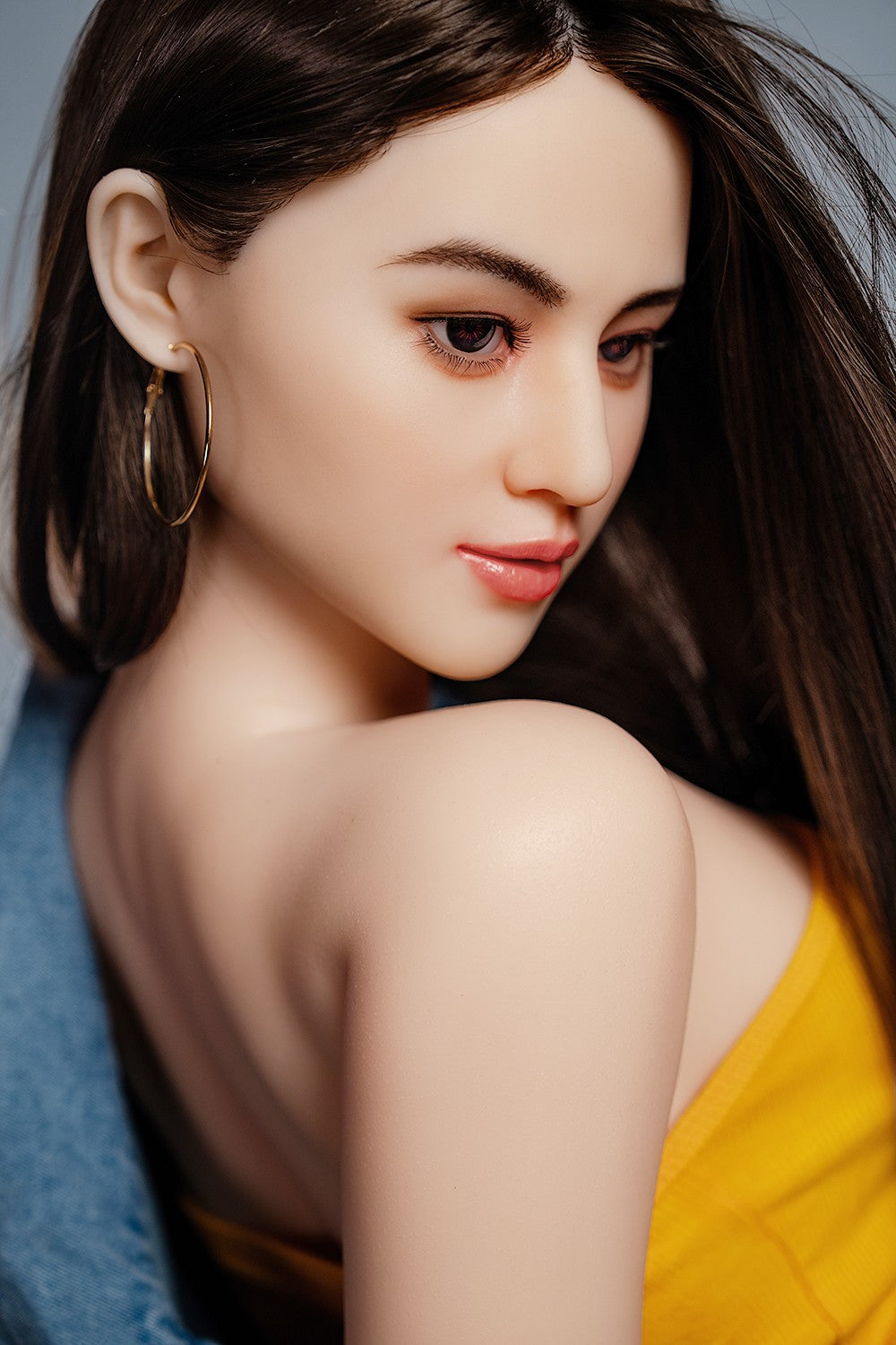 Kristall sexpuppe (HRDoll 165cm C-cup #R13 Silikon)