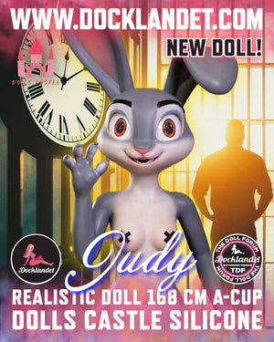 Judy der Kaninchen sexpuppe (Dolls Castle 168 cm a-cup Silikon)