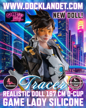 Tracer Sex Doll (Game Lady 167cm D-Kupa No.29-1 Silicone)