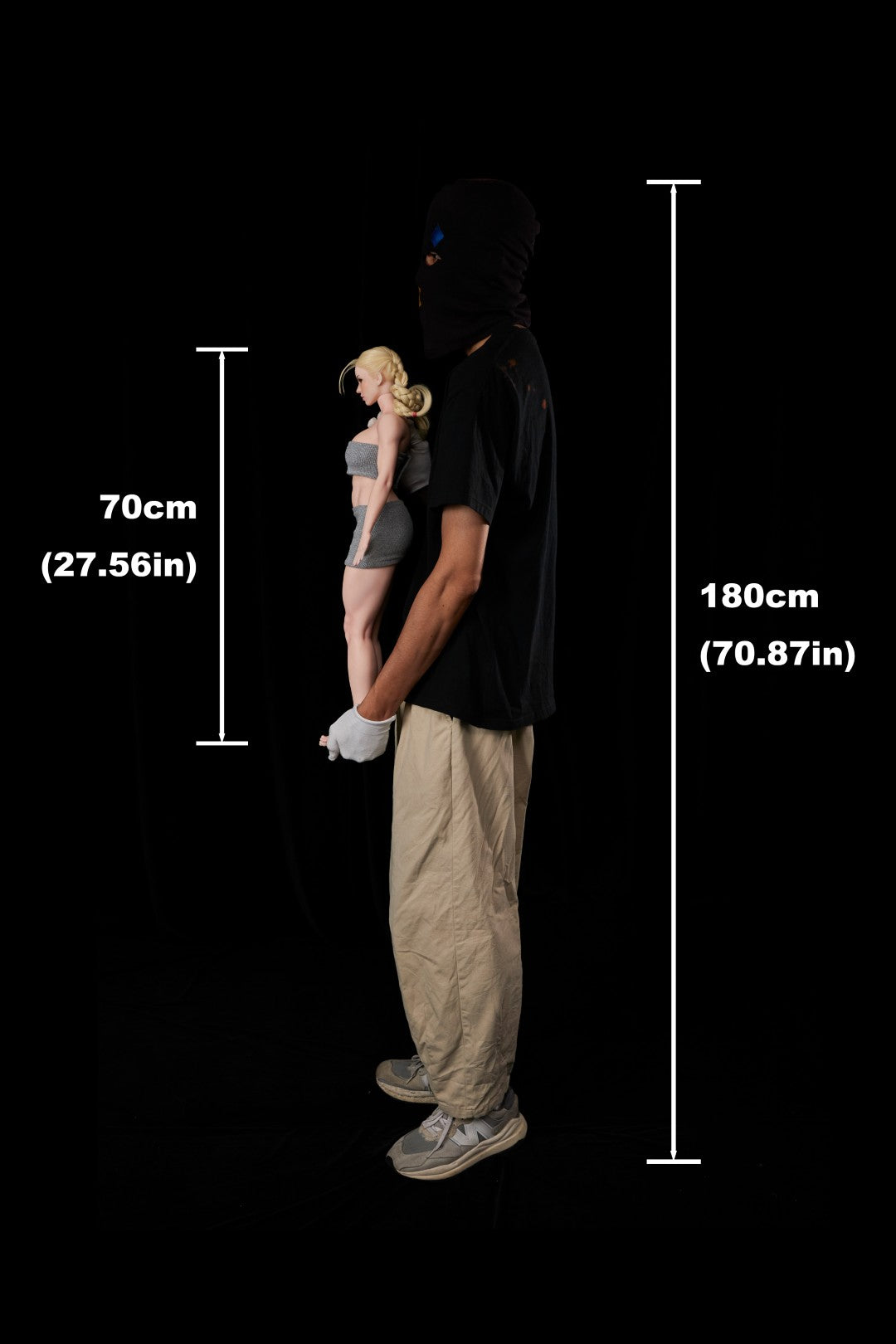 Cammy-sekspop (Climax Doll Mini 70cm D-cup siliconen)