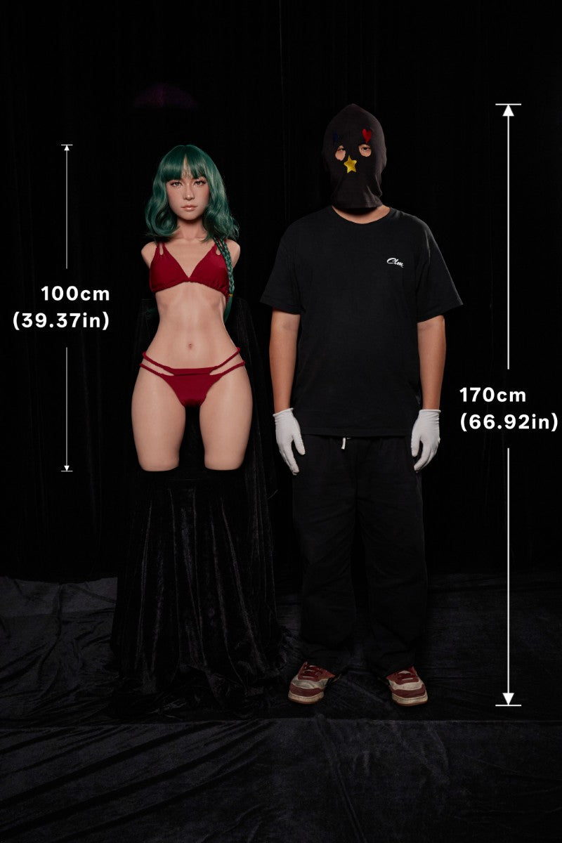 Miyoshi Torso-sekspop (Climax Doll ULW 100 cm A-cup siliconen)