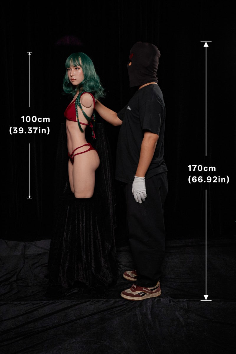 Miyoshi Torso-sekspop (Climax Doll ULW 100 cm A-cup siliconen)