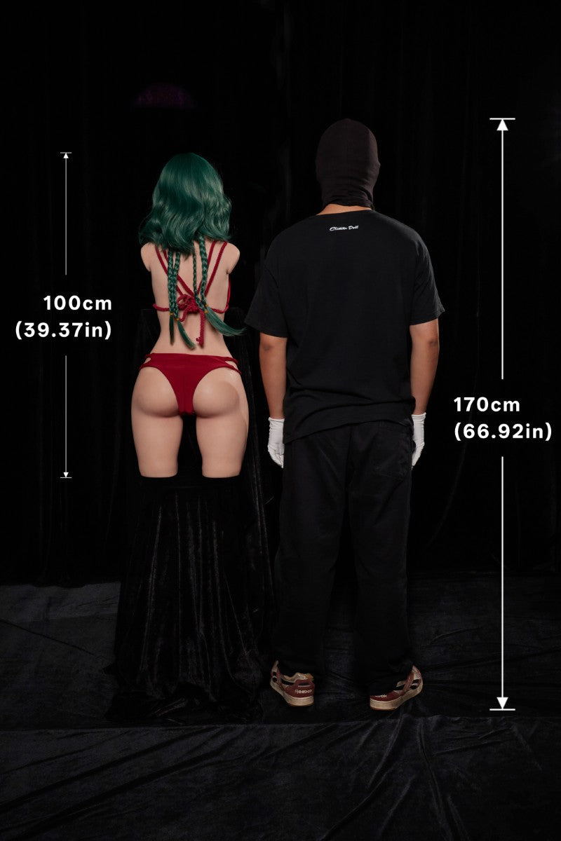 Miyoshi Torso-sekspop (Climax Doll ULW 100 cm A-cup siliconen)
