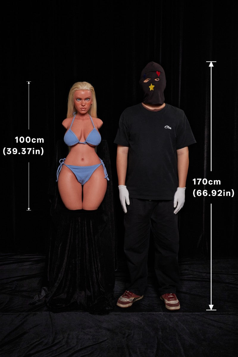 Fiora Torse poupée sexuelle (Climax Doll ULW 100 cm E-tasse Silicone)