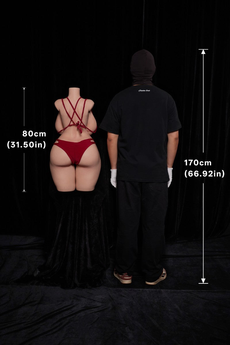 BBW Torso sekspop (Climax Doll ULW 80cm K-cup siliconen)