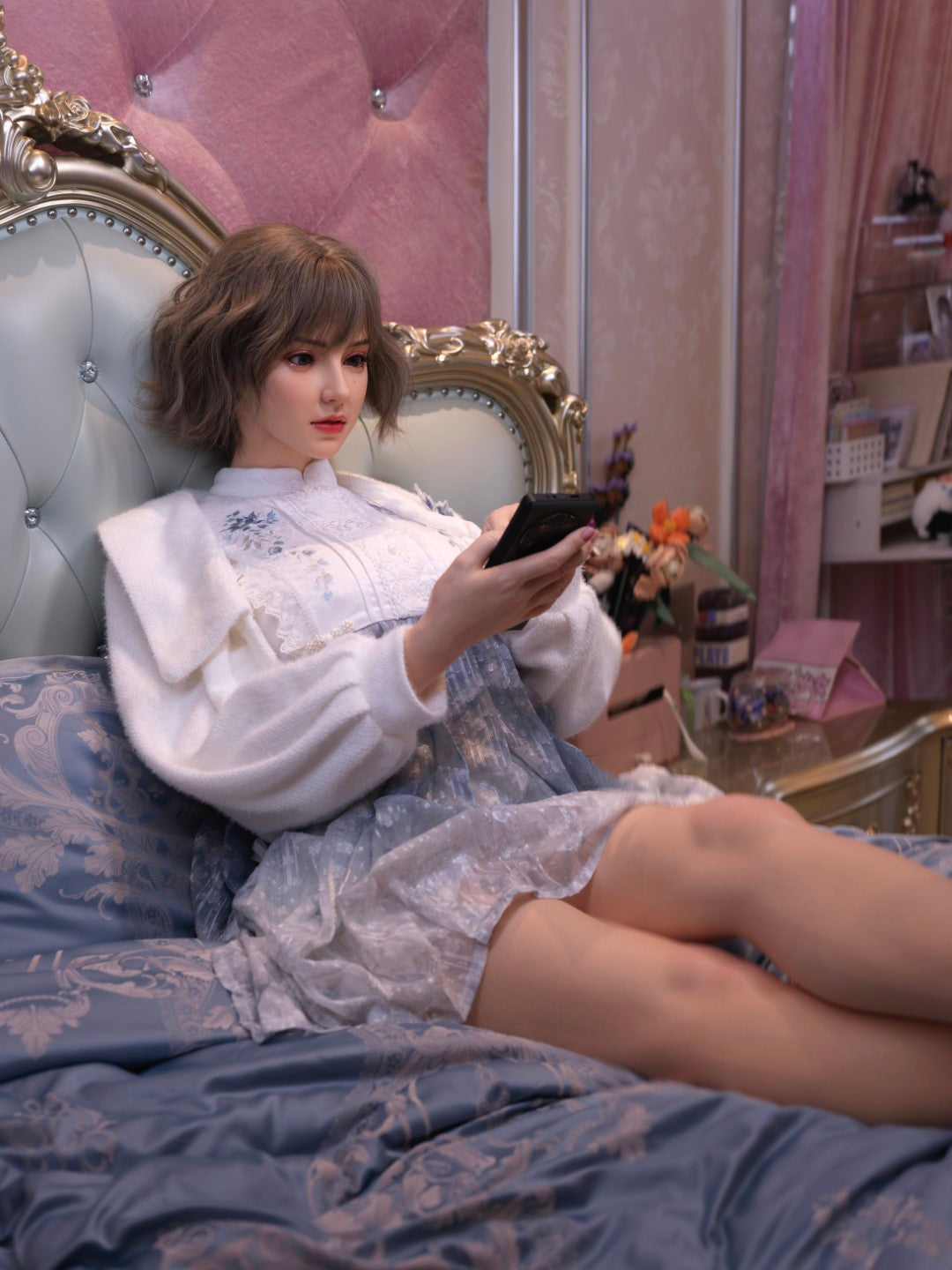 sexpuppe Mona Modell 20R Deluxe (Gynoid Doll 163cm E-cup Silikon)