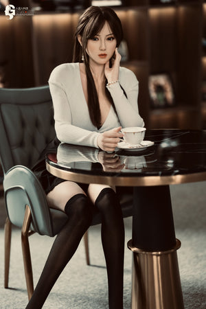Sex doll Leyla Model 19R Deluxe (Gynoid Doll 168cm f-cup silicone)