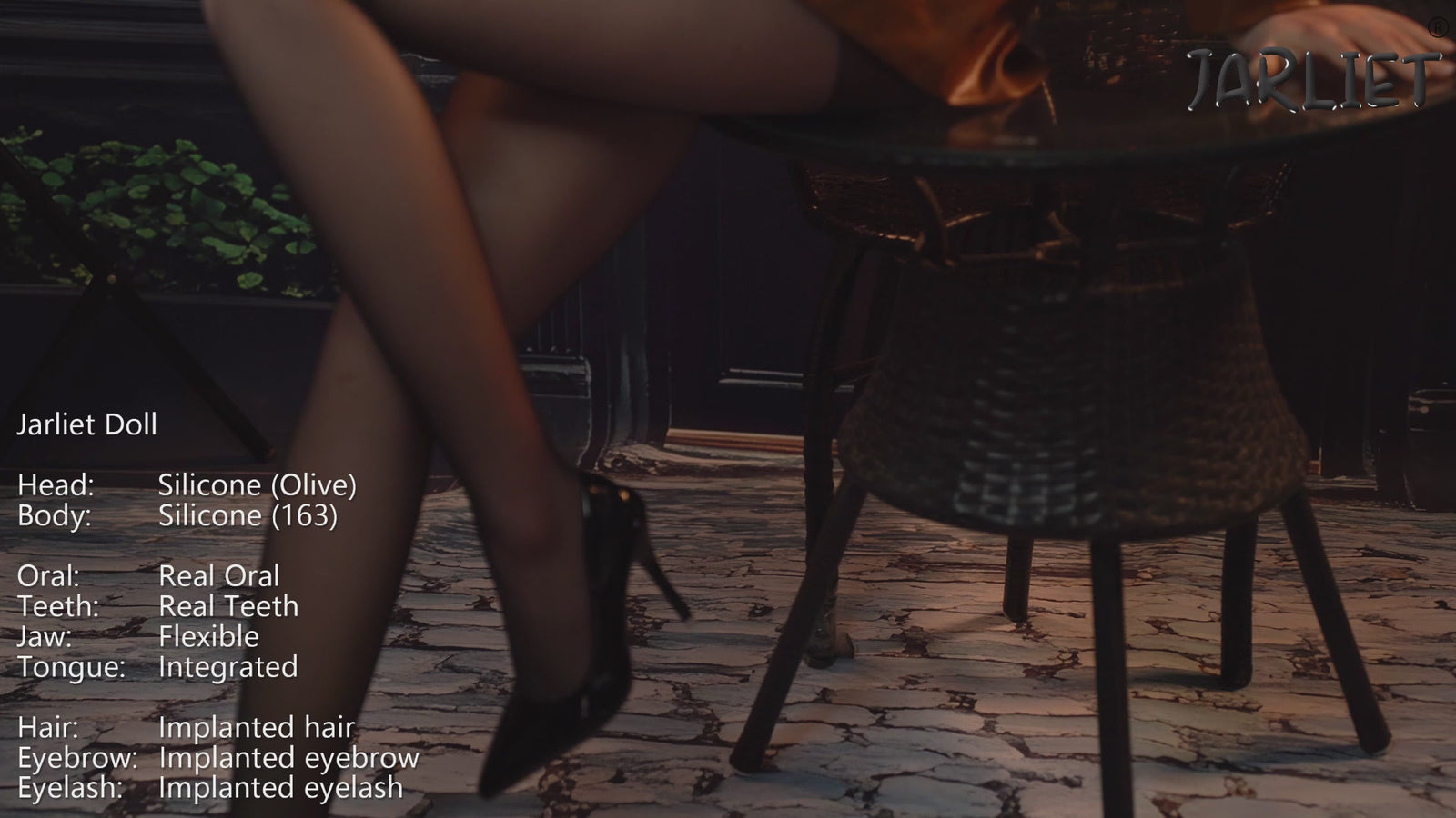 Olive sexpuppe (Jarliet 163cm D-cup Silikon)