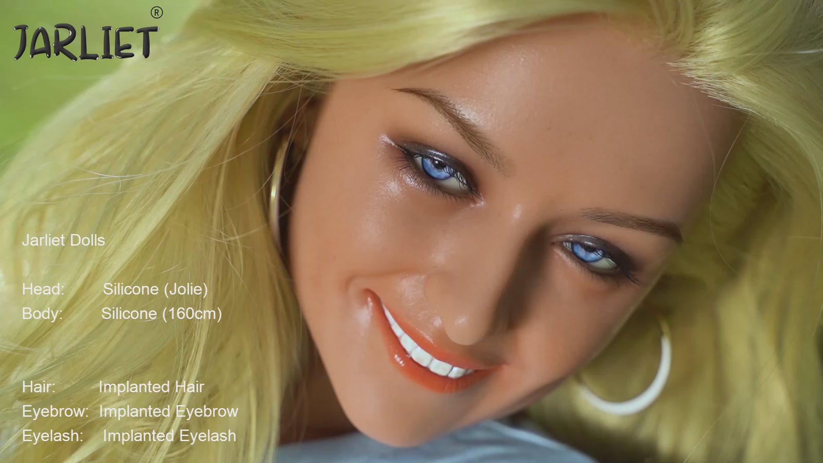 Jolie poupée sexuelle (Jarliet 160 cm C-Cup Silicone)