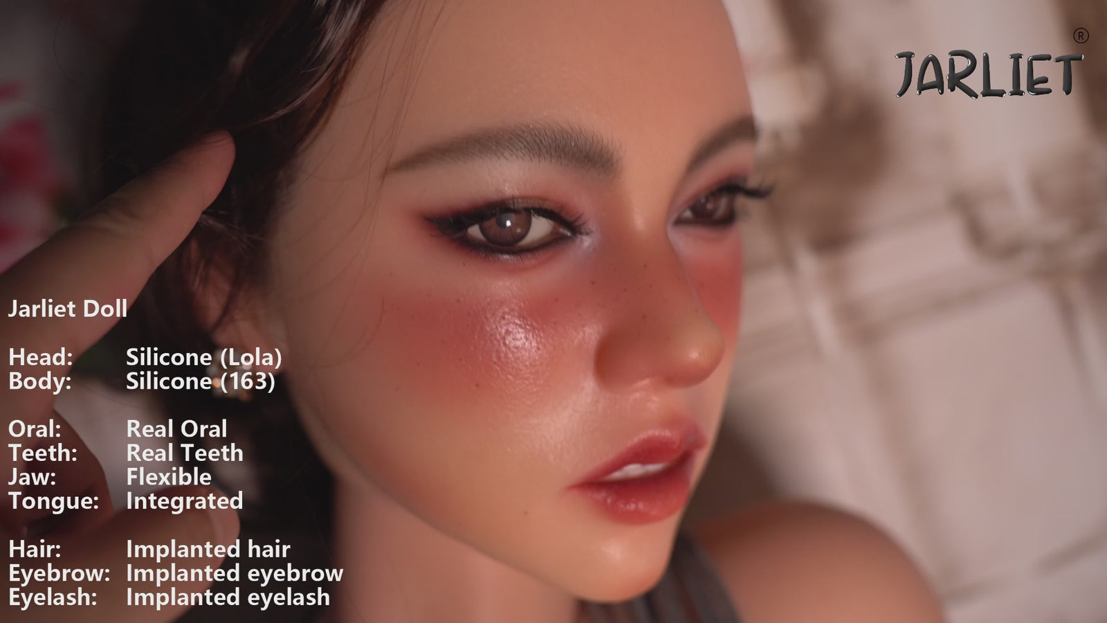 Lola poupée sexuelle (Jarliet 163 cm (coupe D en silicone)