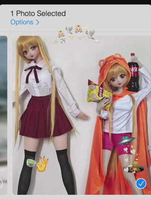 Doma umaru sex pop (Elsa Babe 148cm Rad012 Silicone)