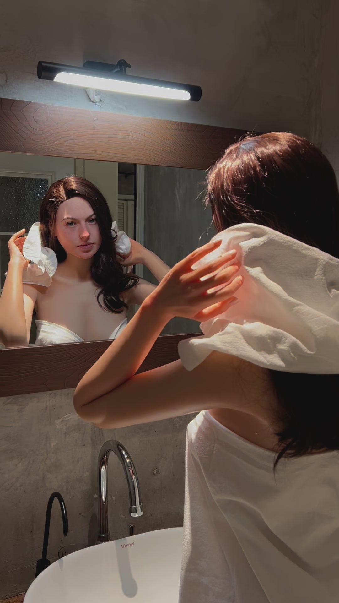 Evelina-sekspop (Zelex 175 cm E-cup GE98-1 siliconen)